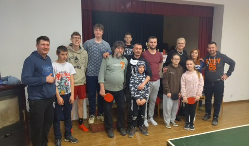Stolnotenisový turnaj o putovný pohár starostky obce M. Vozokany 1. 4. 2023