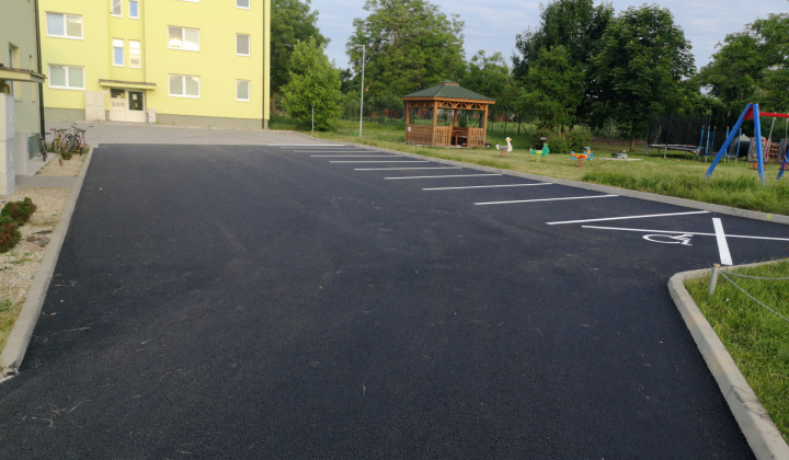 Miestne komunikácie M. Vozokany -  Prístupová cesta s parkovisko