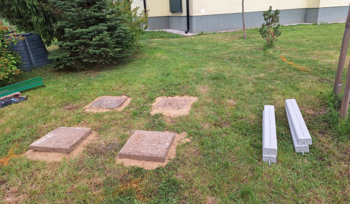 Inštalovanie stolnotenisového stola pre všetkých občanov z obce