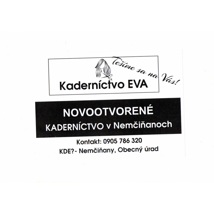 Novootvorené kaderníctvo v Nemčiňanoch